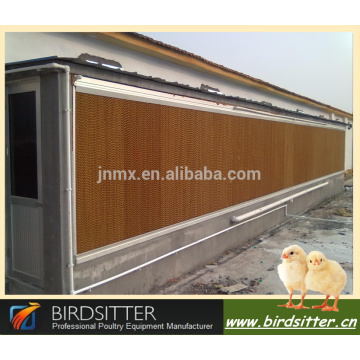 Automatic chicken poultry evaporative cooling system